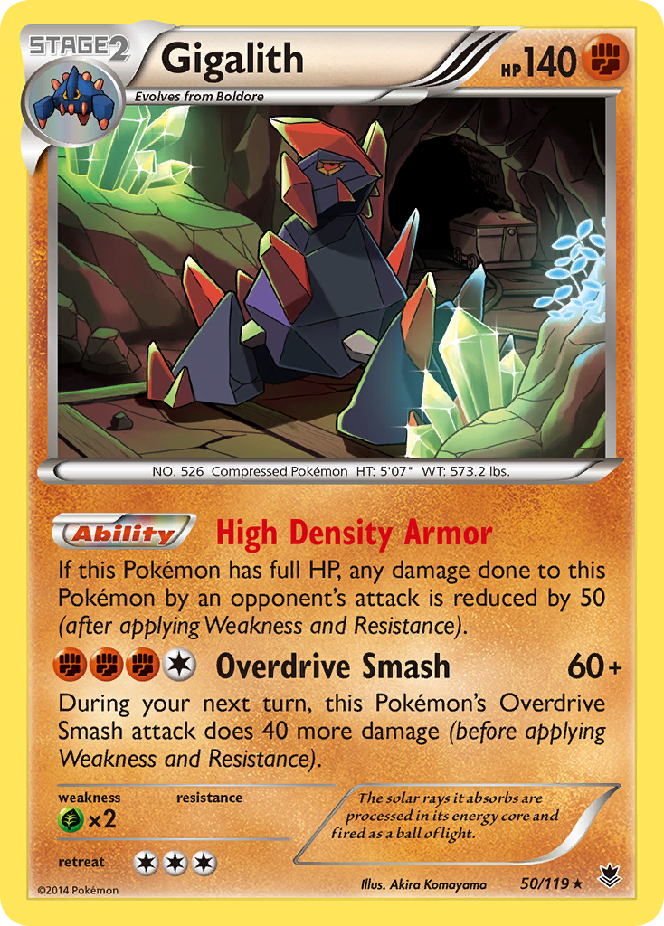 Gigalith — XY - Phantom Forces #50/119