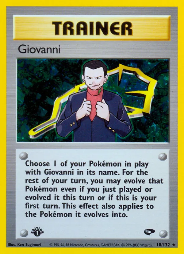 Giovanni (18) — Gym Challenge #018/132