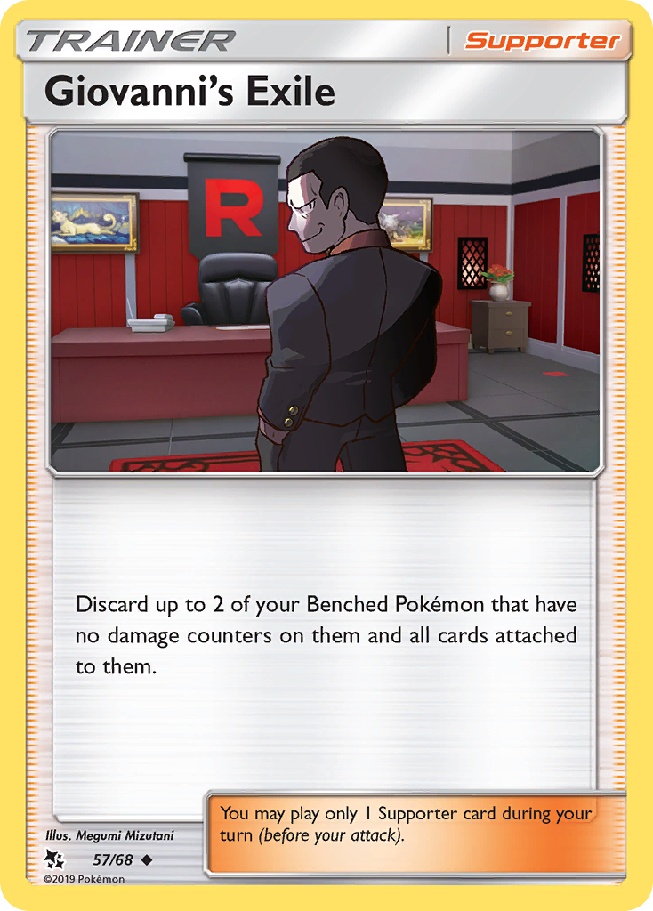 Giovanni's Exile — Hidden Fates #57/68