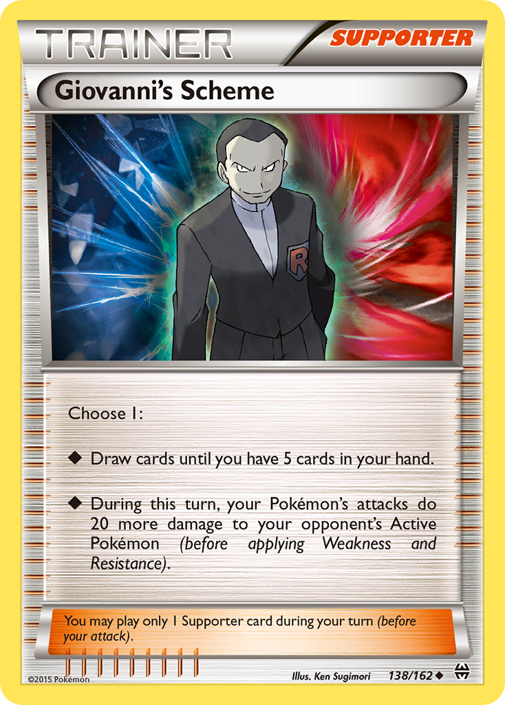 Giovanni's Scheme — League & Championship Cards #138/162