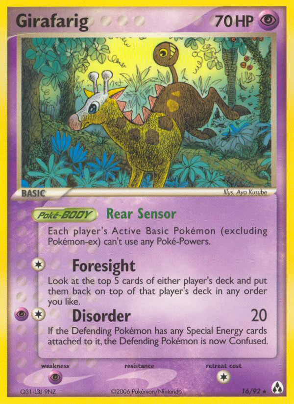 Girafarig — Legend Maker #16/92