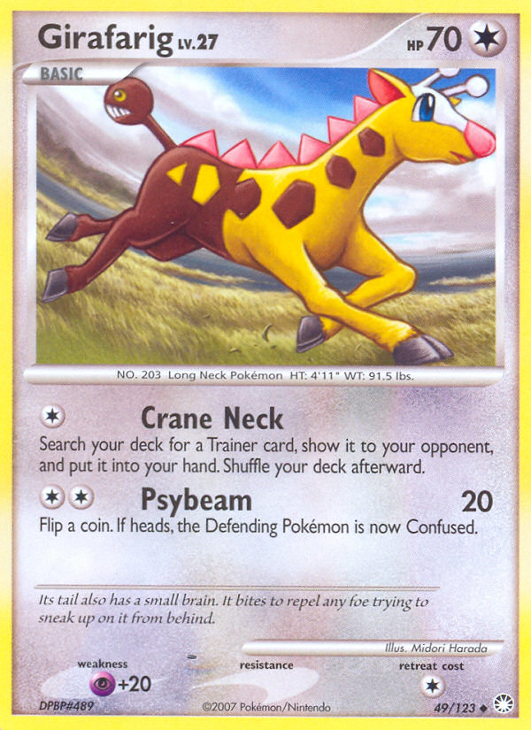 Girafarig — Mysterious Treasures #49/123