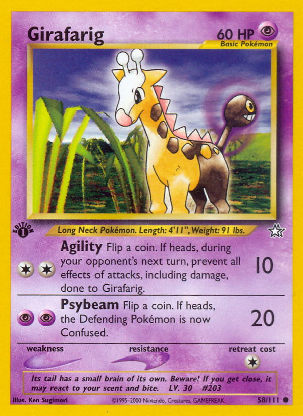Girafarig — Neo Genesis #058/111