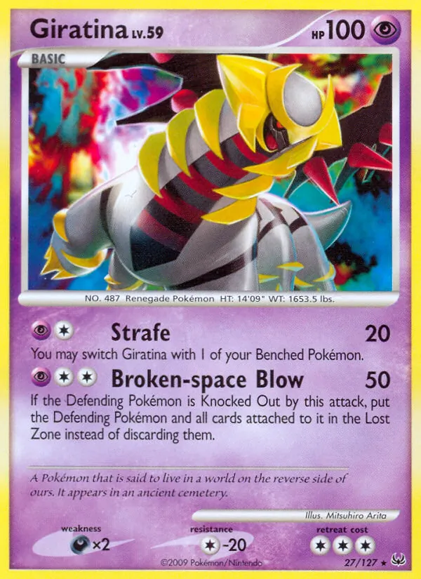 Giratina (27) — Platinum #27/127