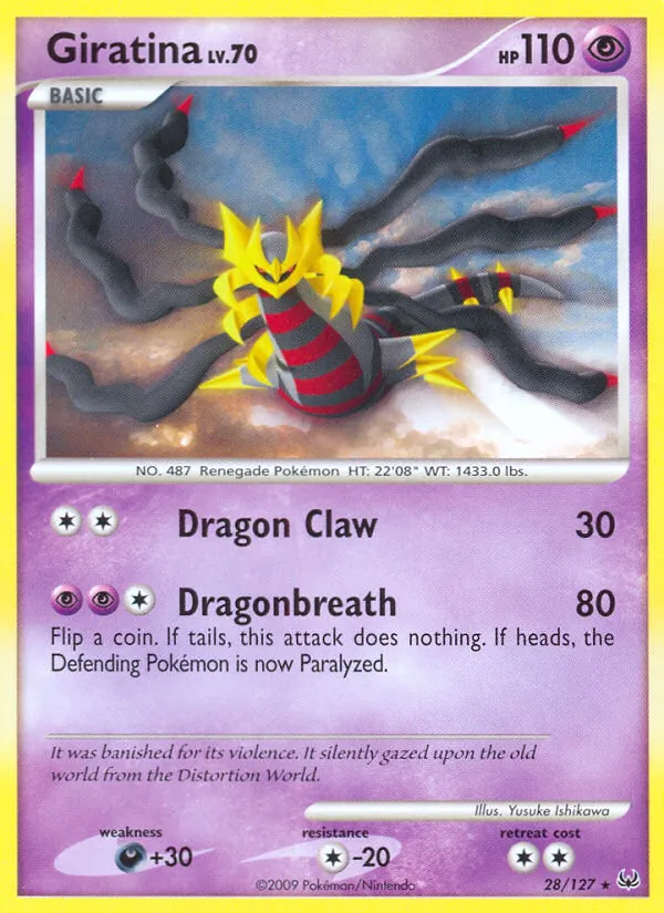 Giratina (28) — Platinum #28/127