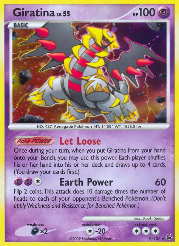 Giratina (9) — Platinum #9/127