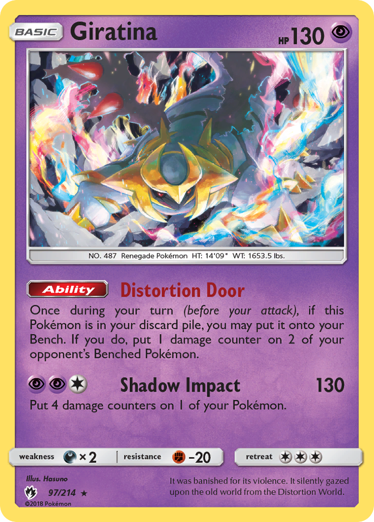 Giratina — Blister Exclusives #097/214