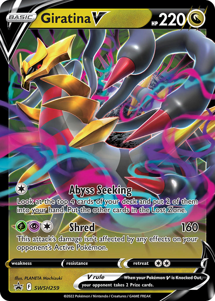 Giratina V — SWSH: Sword & Shield Promo Cards #SWSH259