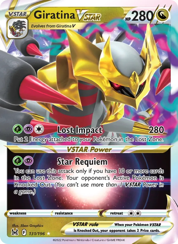 Giratina VSTAR — Jumbo Cards #131/196