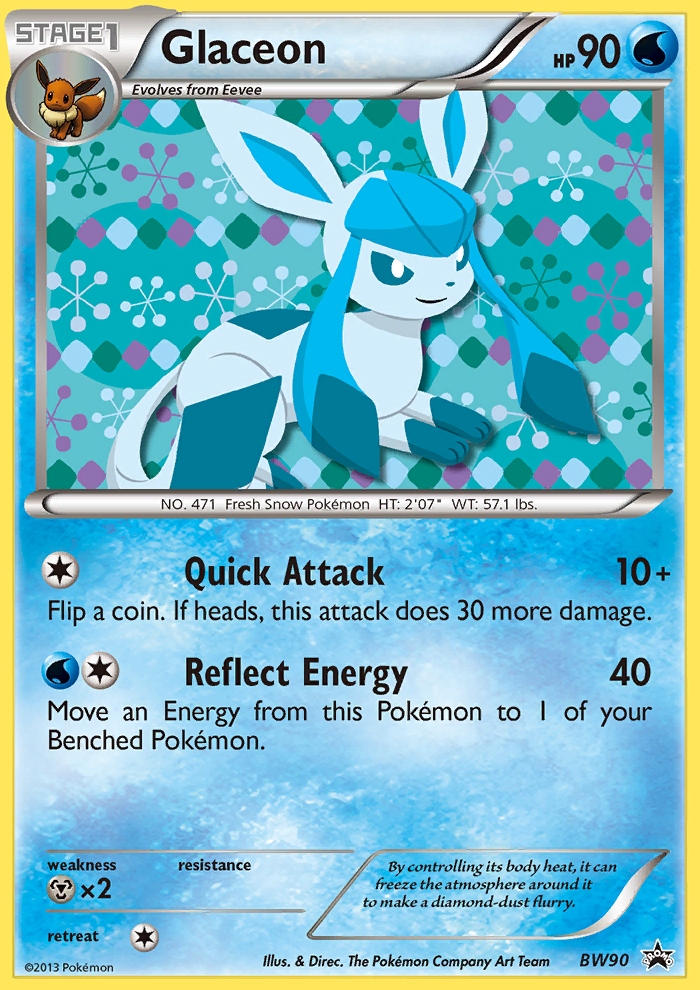 Glaceon — Black and White Promos #BW90