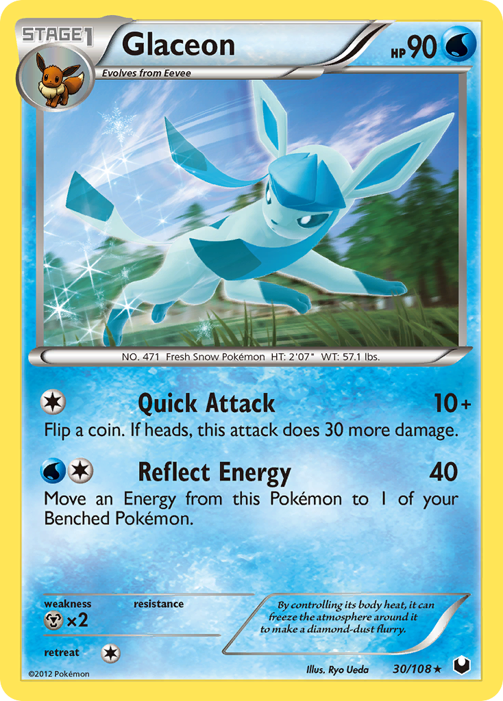 Glaceon — Dark Explorers #30/108