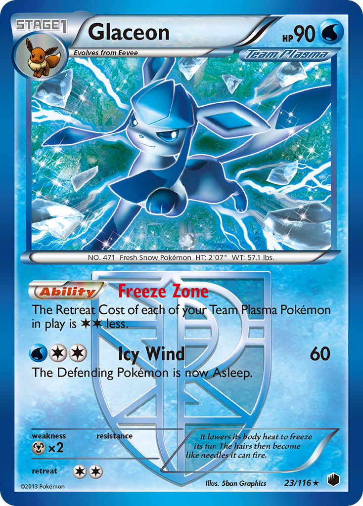 Glaceon — Deck Exclusives #023/116