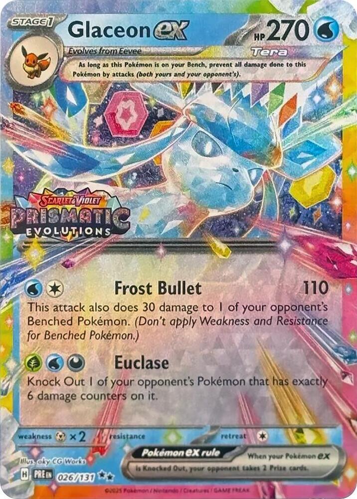 Glaceon ex — Miscellaneous Cards & Products #026/131