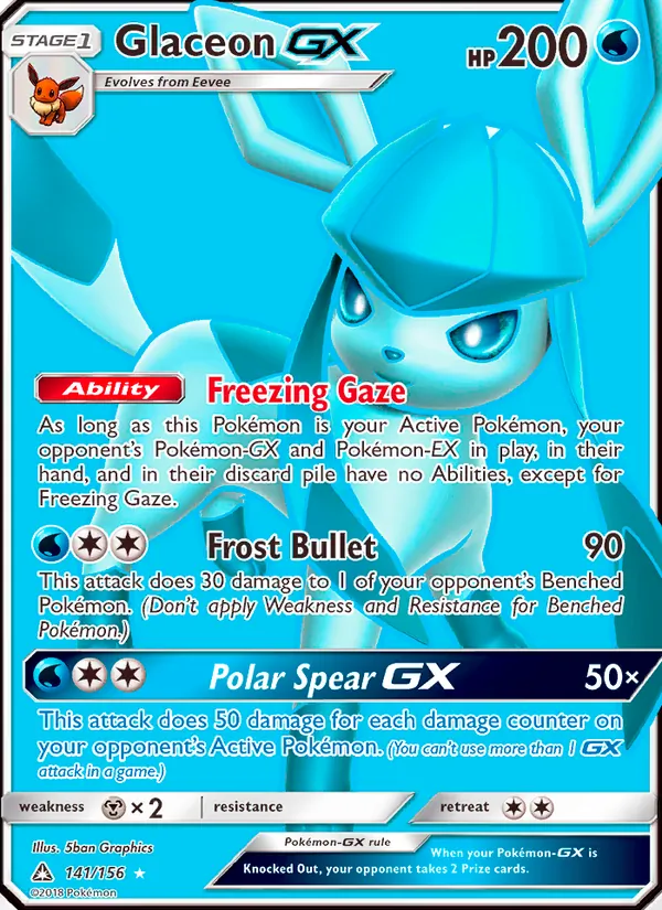 Glaceon GX (Full Art)