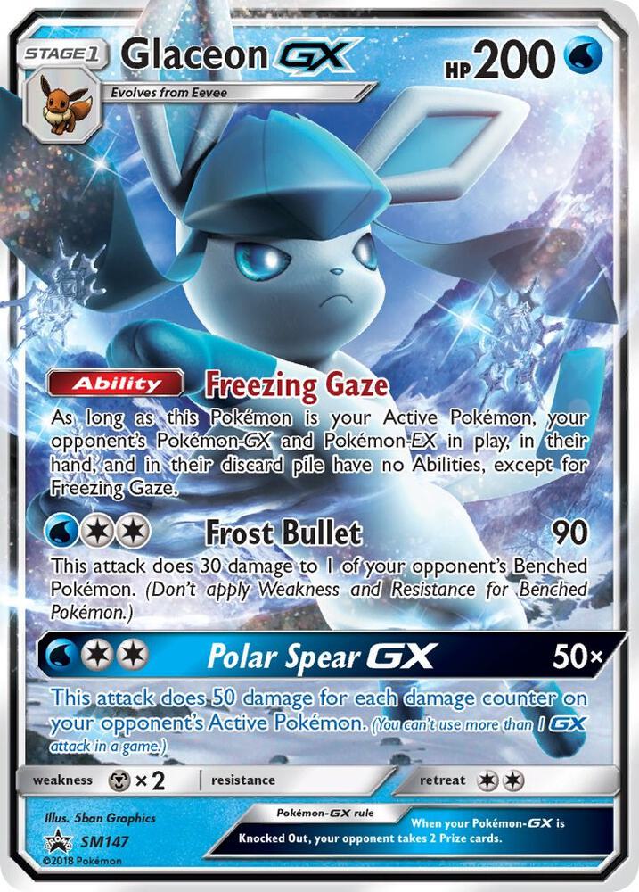 Glaceon GX — SM Promos #SM147