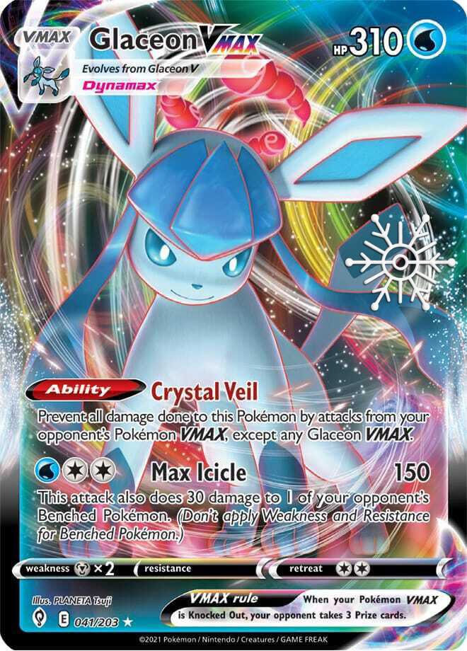 Glaceon VMAX — Miscellaneous Cards & Products #041/203