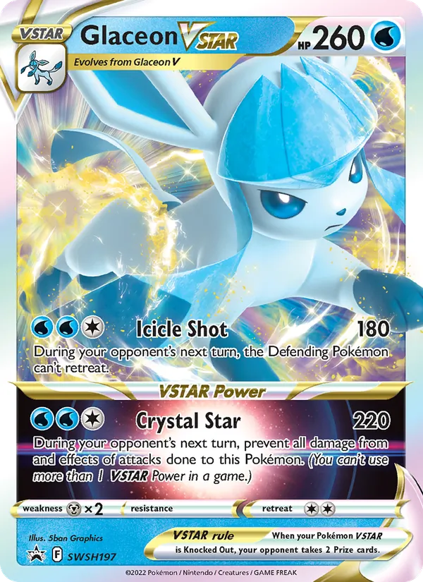 Glaceon VSTAR — Jumbo Cards #SWSH197