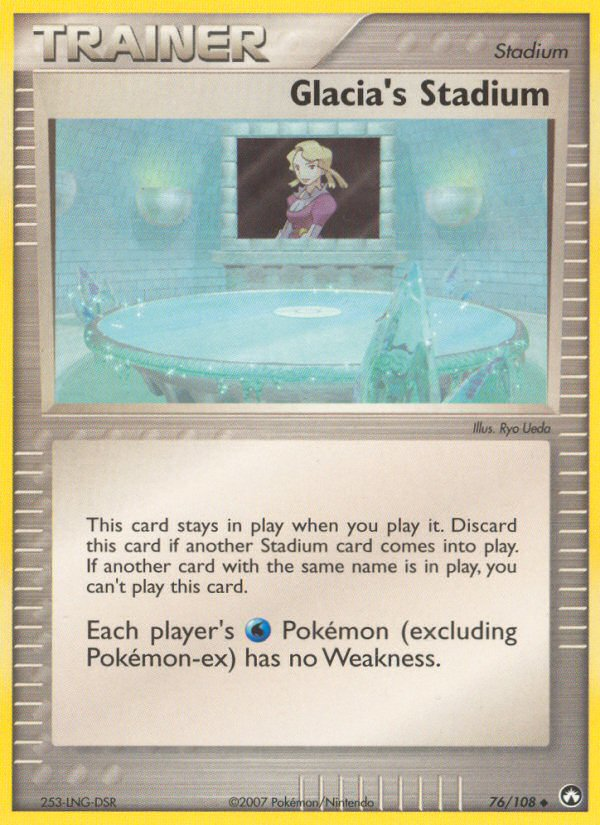 Glacia's Stadium — Power Keepers #76/108