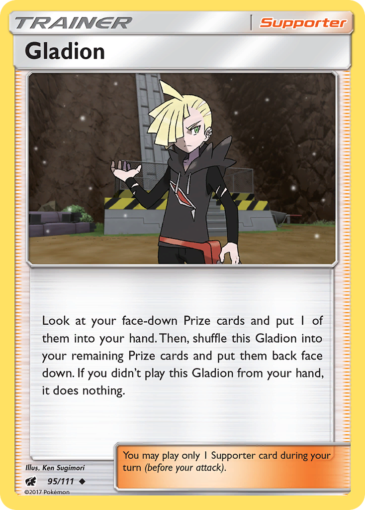 Gladion — SM - Crimson Invasion #95/111