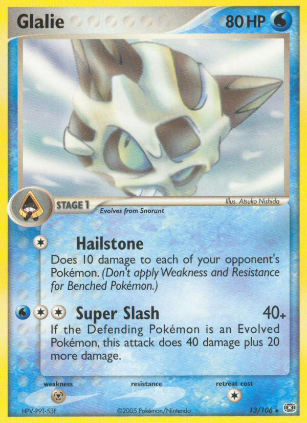 Glalie — Emerald #13/106