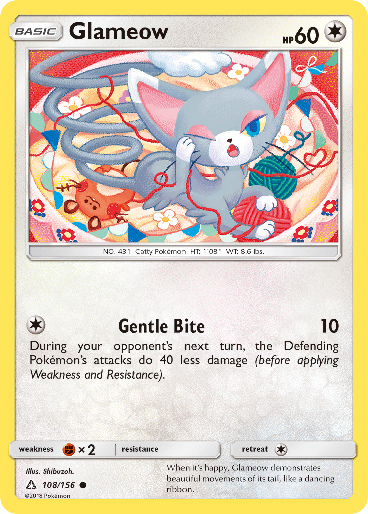 Glameow — SM - Ultra Prism #108/156