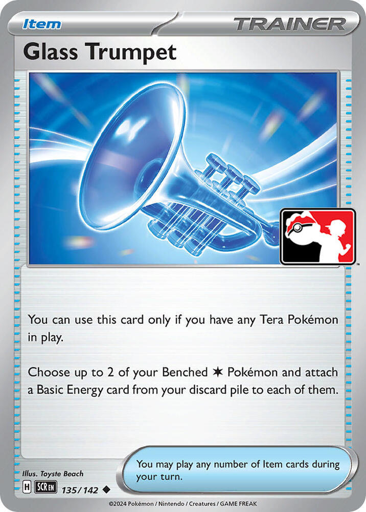 Glass Trumpet — Prize Pack Series Cards #135/142