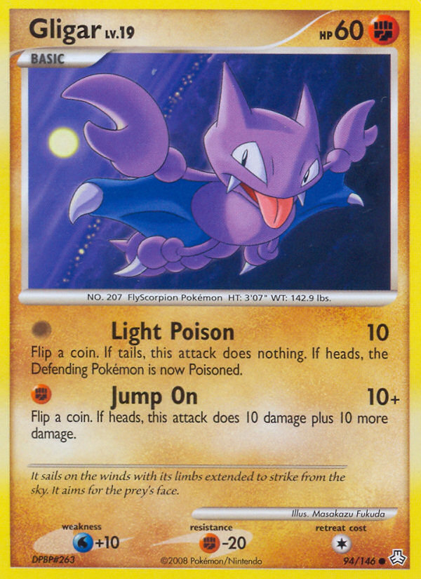 Gligar (94) — Legends Awakened #94/146