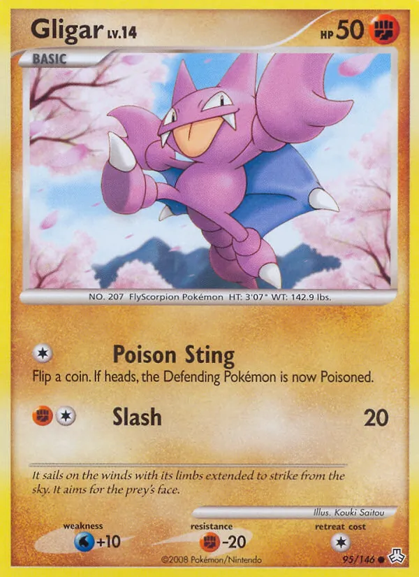 Gligar (95) — Legends Awakened #95/146