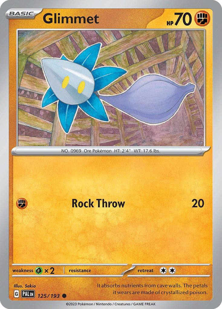 Glimmet — SV02: Paldea Evolved #125/193