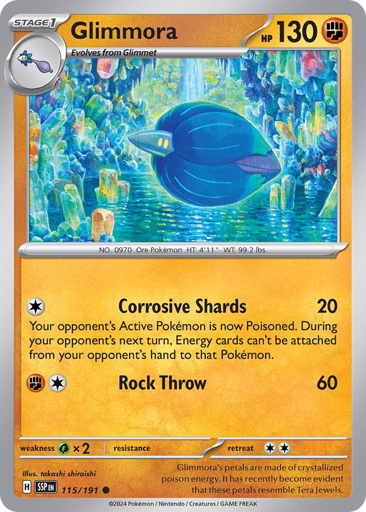 Glimmora — SV08: Surging Sparks #115/191