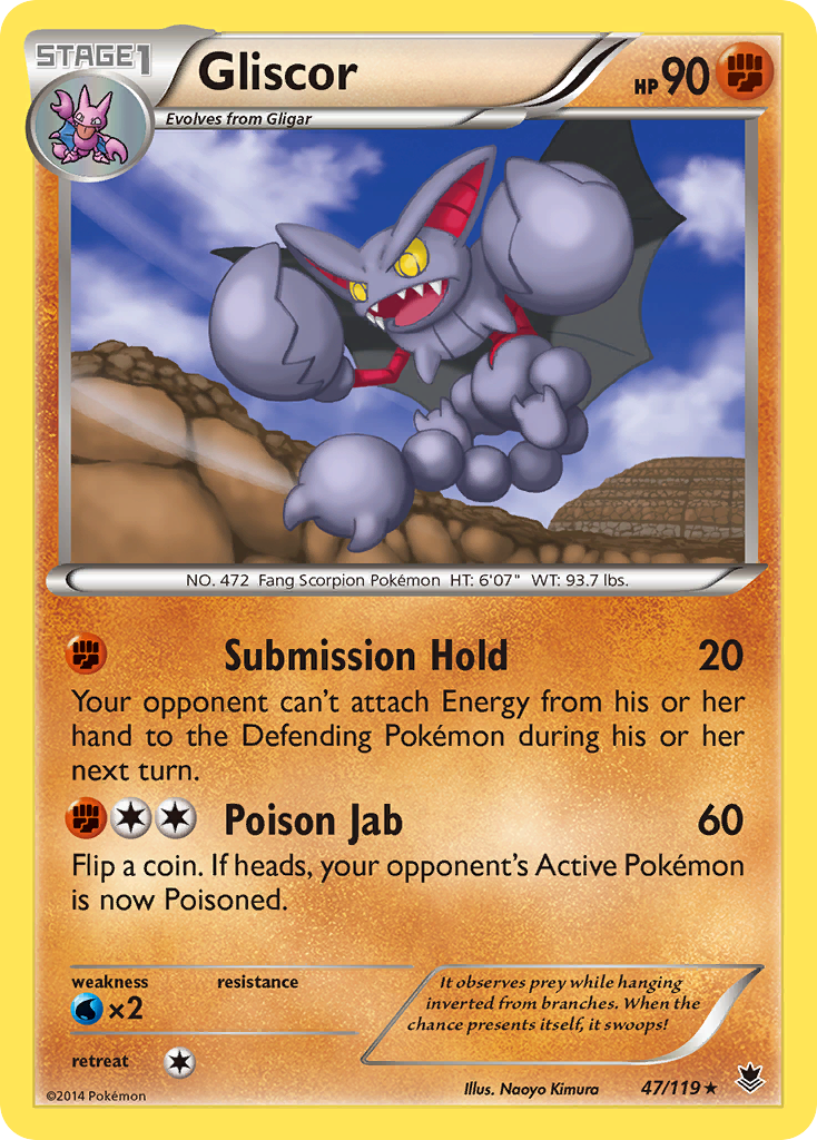 Gliscor — XY - Phantom Forces #47/119