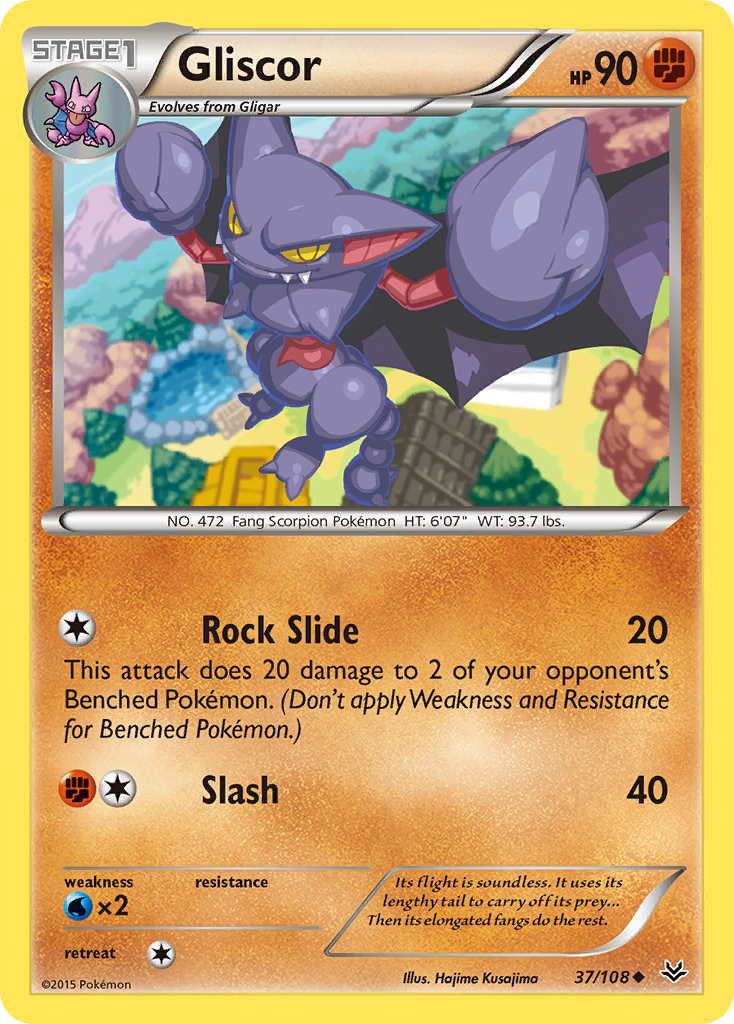 Gliscor — XY - Roaring Skies #37/108