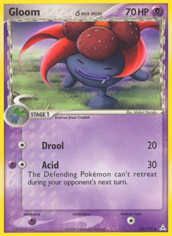 Gloom (Delta Species) — Holon Phantoms #42/110