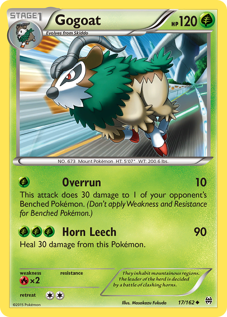 Gogoat — XY - BREAKthrough #17/162