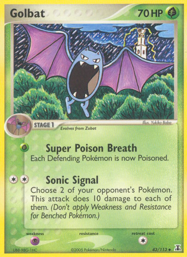 Golbat — Delta Species #43/113