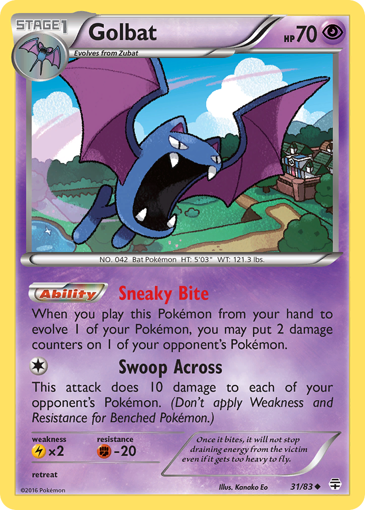 Golbat — Generations #31/83