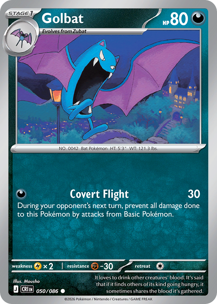 Golbat — ME04: Chaos Rising #050/086