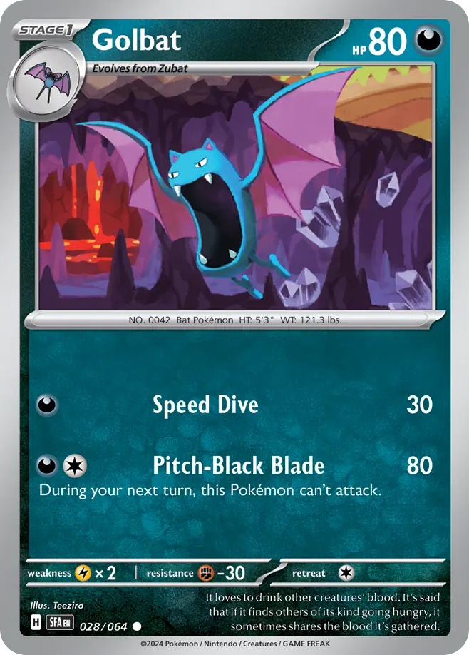 Golbat — SV: Shrouded Fable #028/064