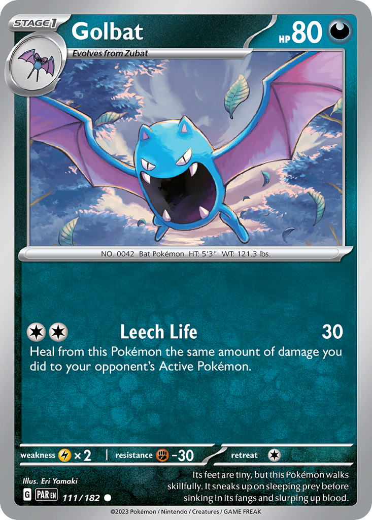 Golbat — SV04: Paradox Rift #111/182