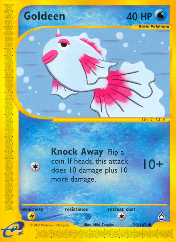 Goldeen — Aquapolis #078/147