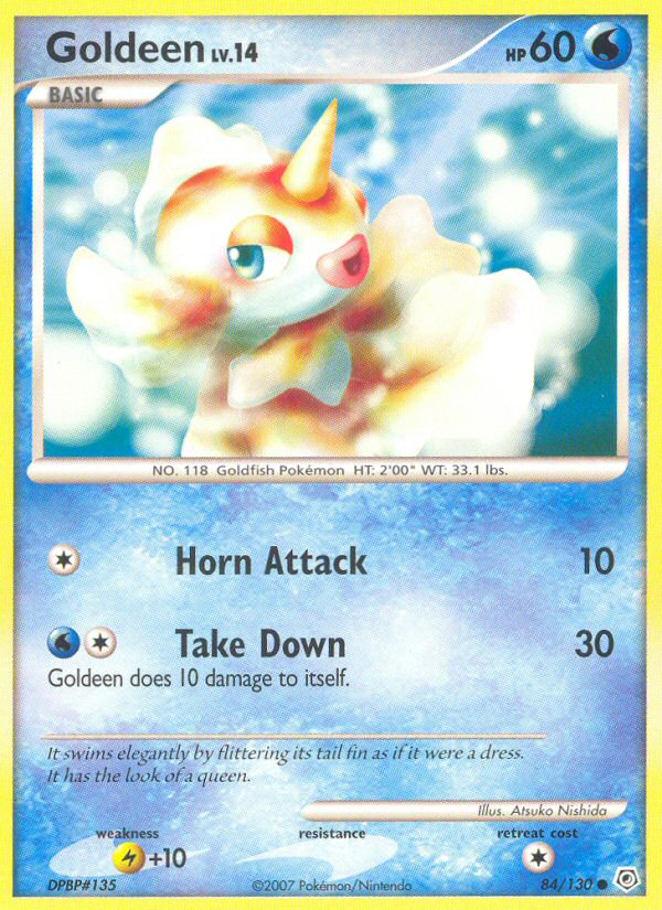 Goldeen — Diamond and Pearl #84/130