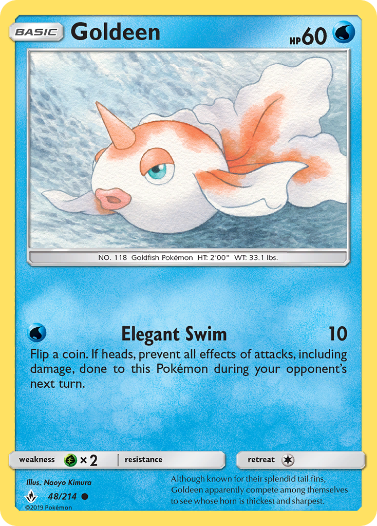 Goldeen — SM - Unbroken Bonds #48/214