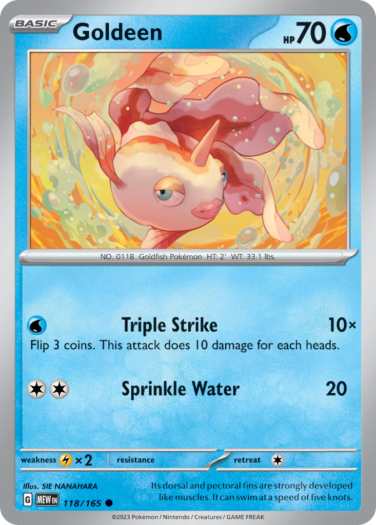 Goldeen — SV: Scarlet & Violet 151 #118/165