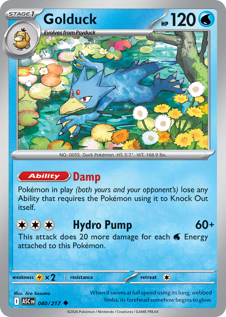 Golduck (Energy Symbol Pattern)