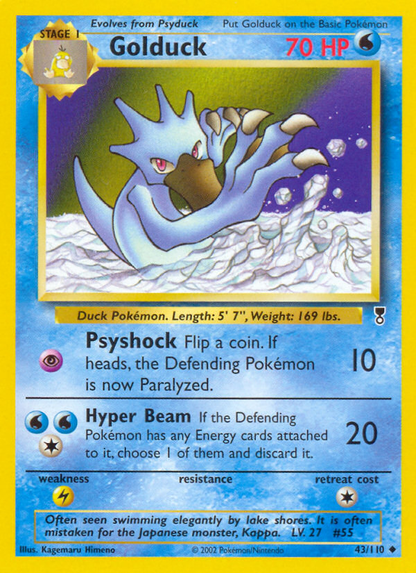 Golduck — Legendary Collection #043/110