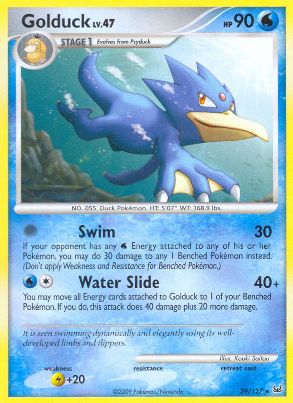 Golduck — Platinum #29/127