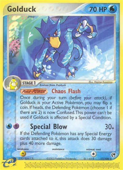 Golduck — Sandstorm #17/100