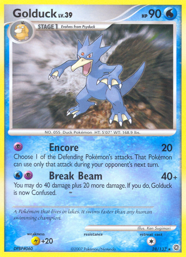 Golduck — Secret Wonders #28/132
