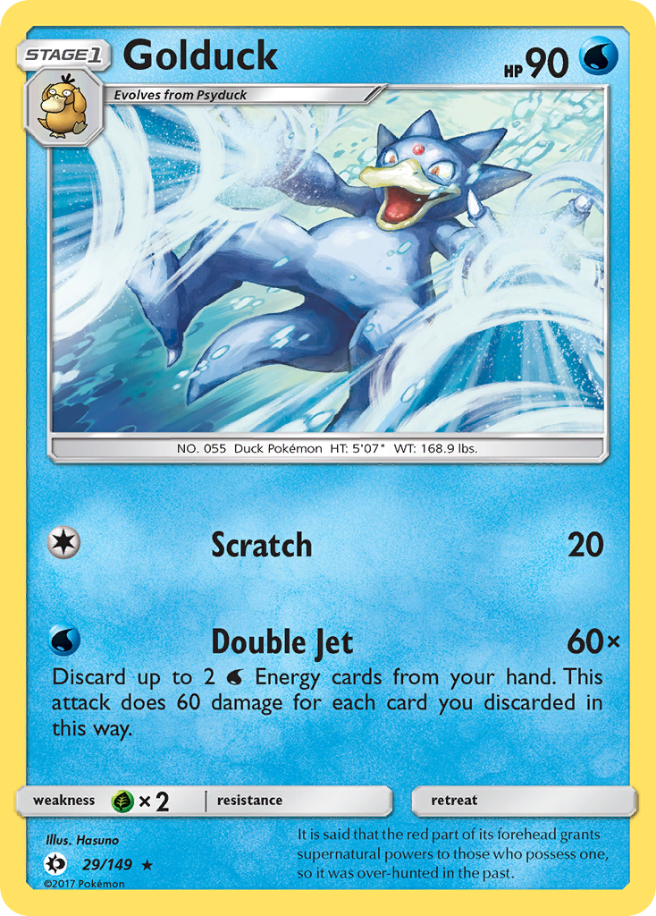 Golduck — SM Base Set #29/149