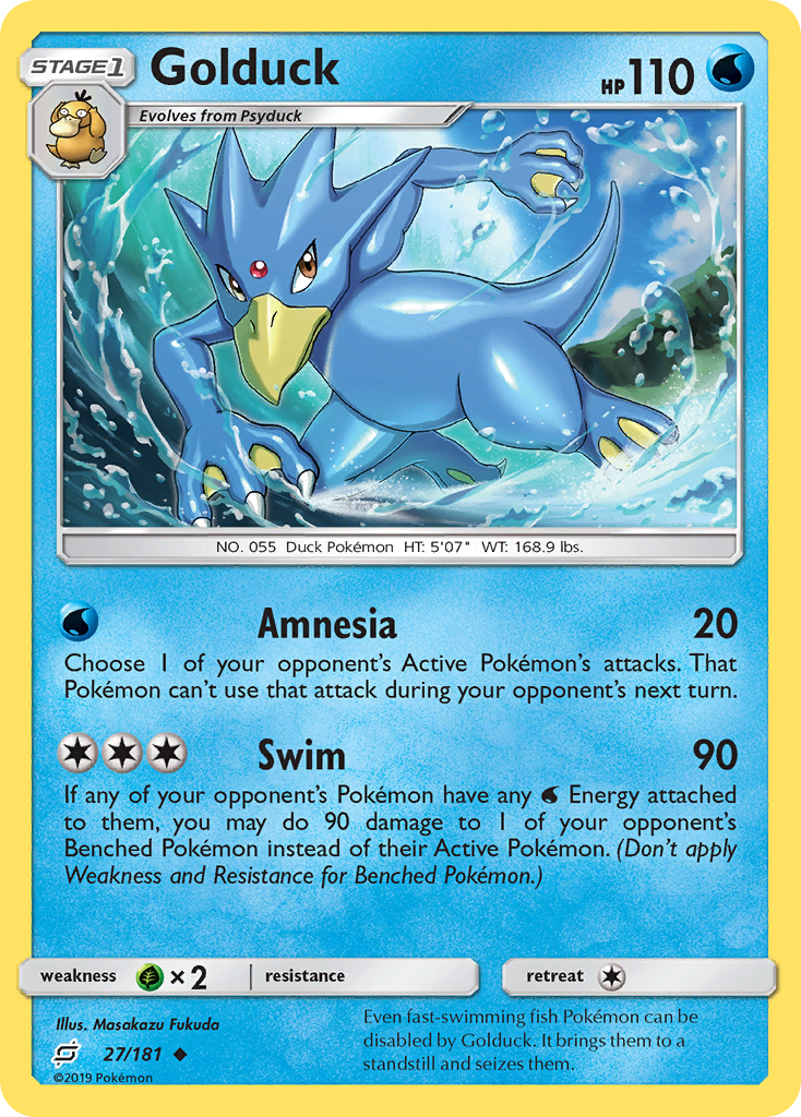Golduck — SM - Team Up #27/181